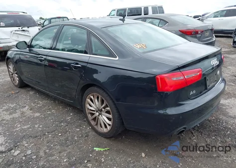 2013 Audi A6 2.0T Premium из США, поврежденный, VIN WAUGFAFC4DN131779